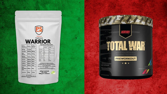 Warrior Pre workout vs Total War Pre workout - Premiumsupps