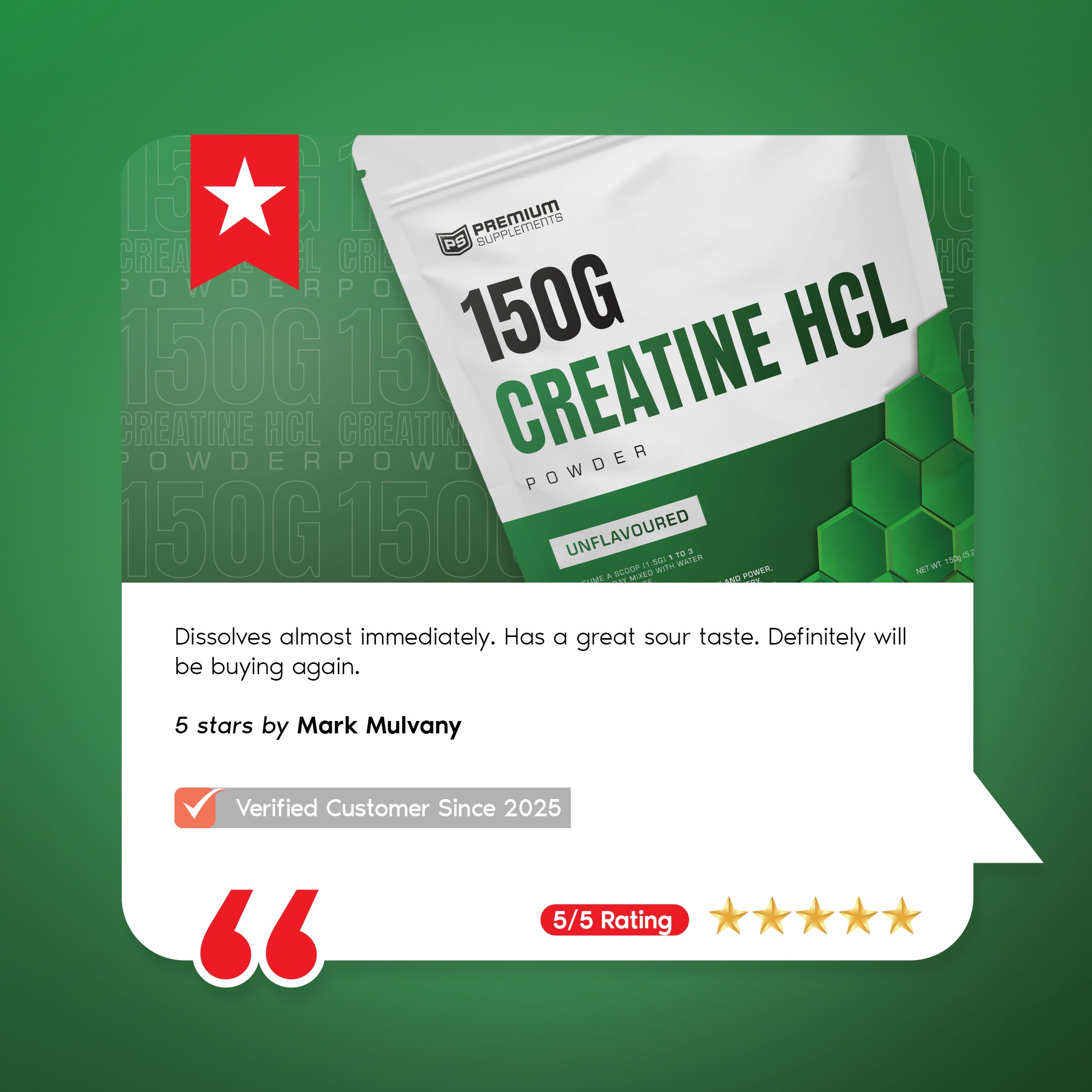 Creatine HCL 150g