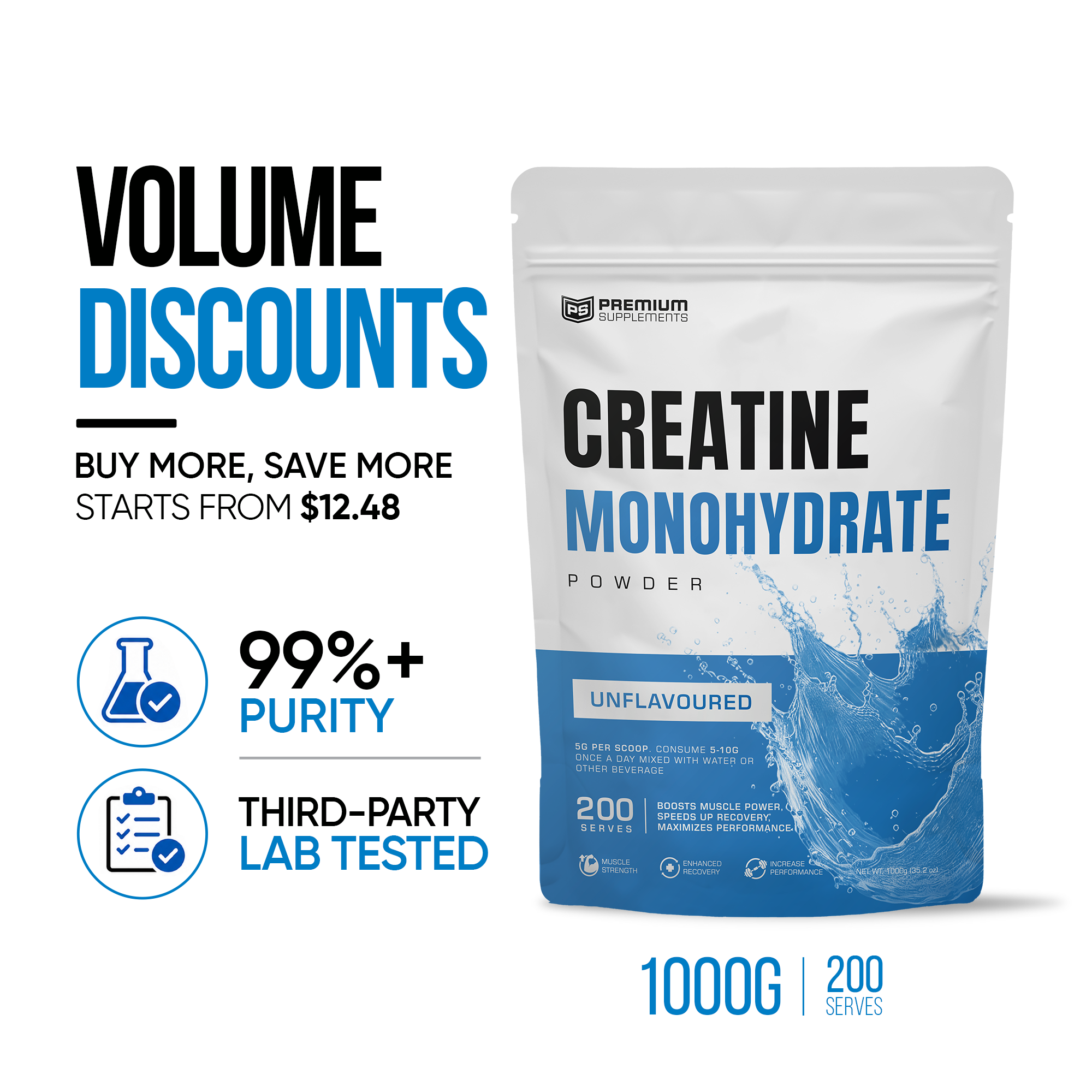Micronised Creatine Monohydrate