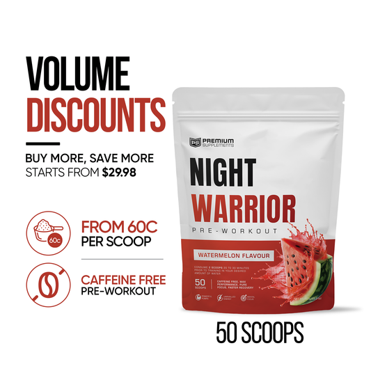 Night warrior Caffeine-free Pre-workout