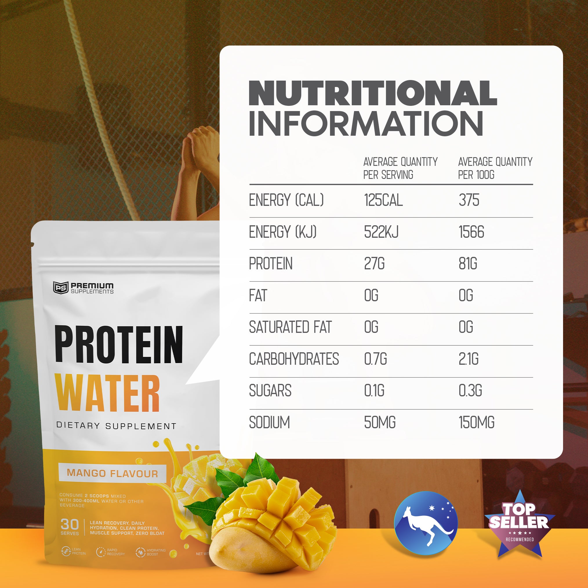 Protein Water 990g